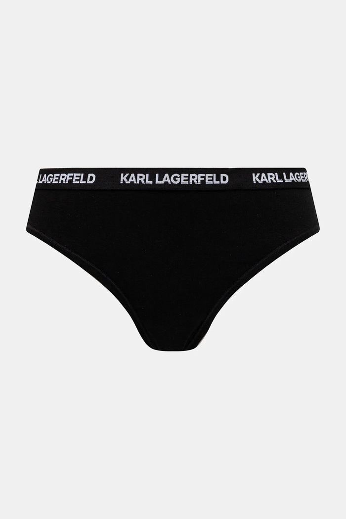 Karl Lagerfeld tangá dámske bavlnené s elastanom 7-pak B1W47016