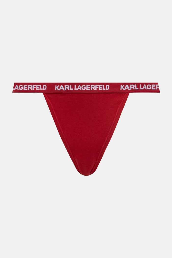 Brazílske nohavičky Karl Lagerfeld 7-pak B1W47017 ružová SS26