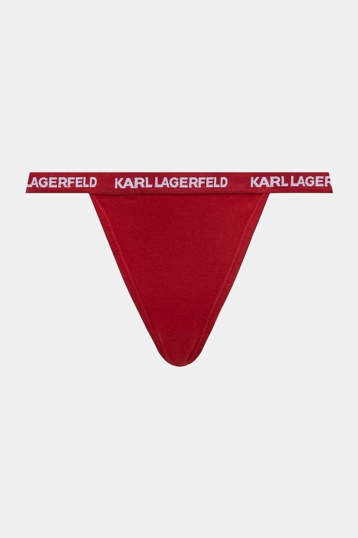 Brazílske nohavičky Karl Lagerfeld 7-pak B1W47017 ružová SS26