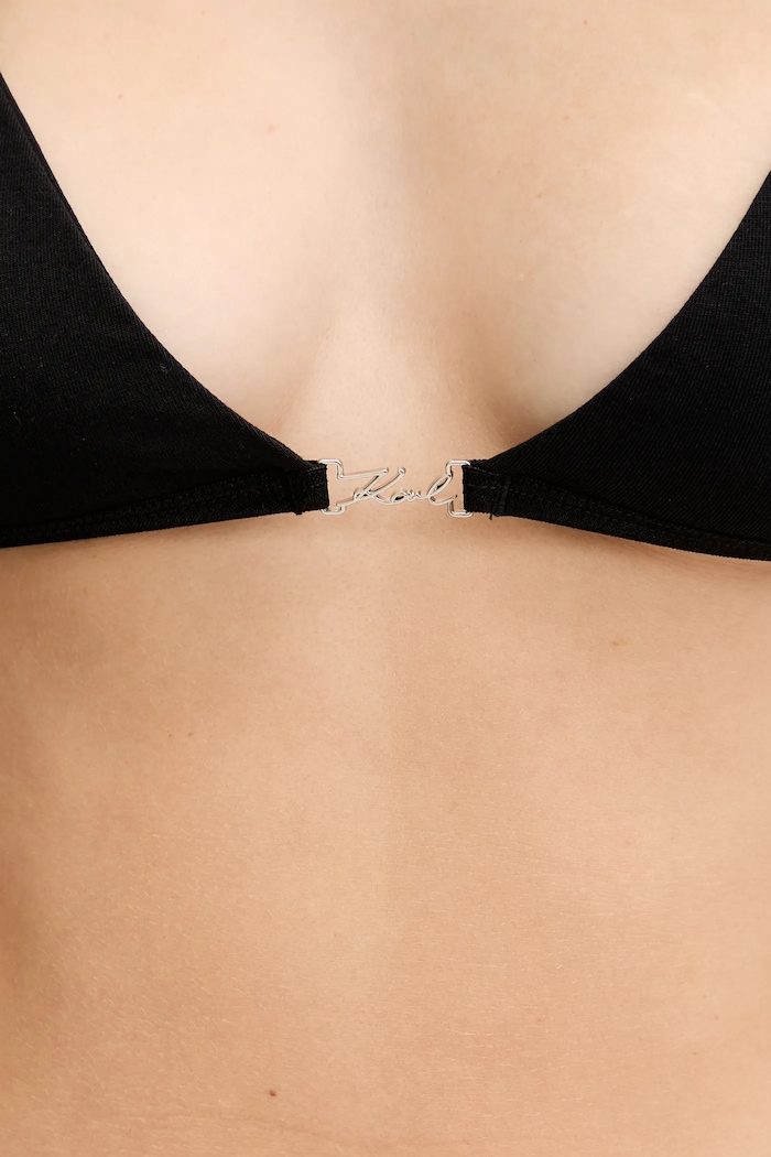 Karl Lagerfeld sutien negru B1W47046