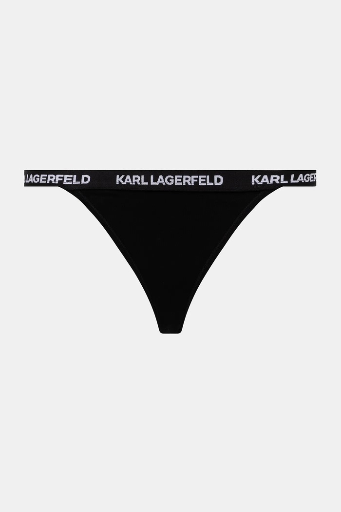 Nohavičky Karl Lagerfeld 3-pak B1W47032 čierna SS26
