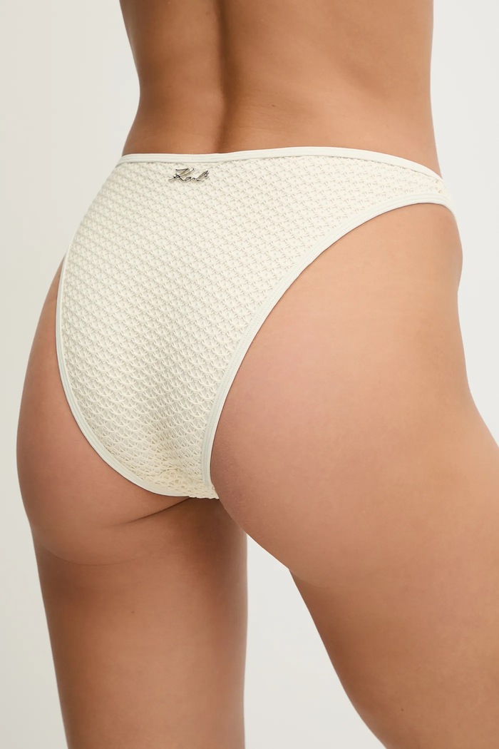 Ρούχα Μαγιό brazilian Karl Lagerfeld B1W46035 μπεζ