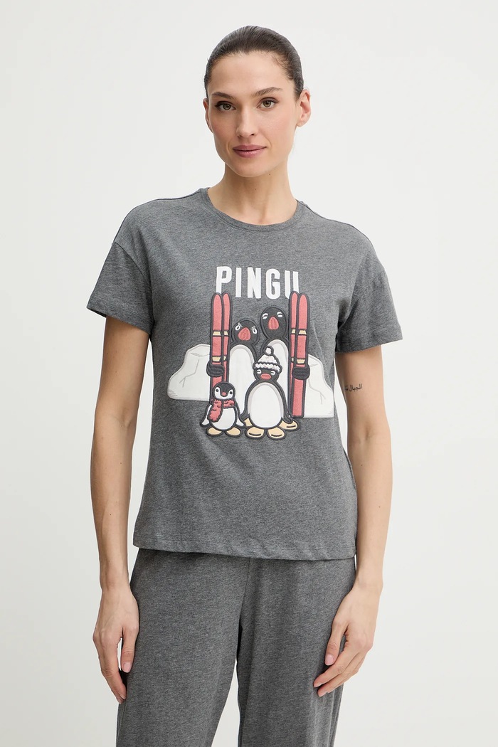 Памучна пижама women'secret 3132246 сив SS26