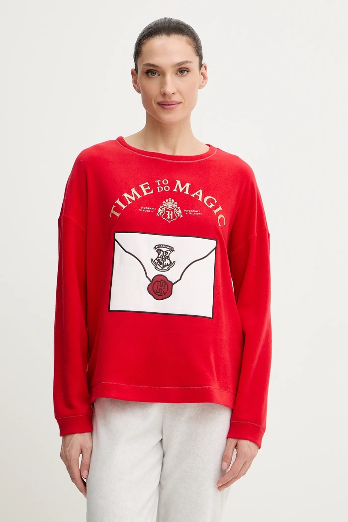 Pyžamo women'secret HARRY POTTER 3132262 červená SS26