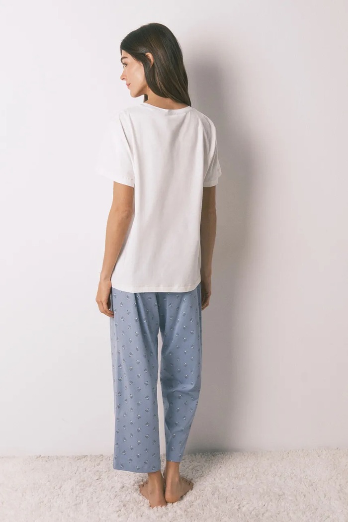 Βαμβακερές πιτζάμες women'secret 3592467 μπεζ SS26