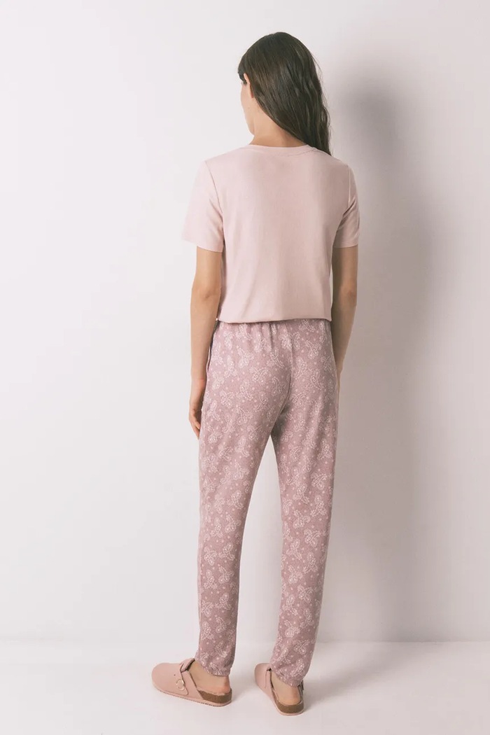 Odzież women'secret spodnie piżamowe 3702293 różowy
