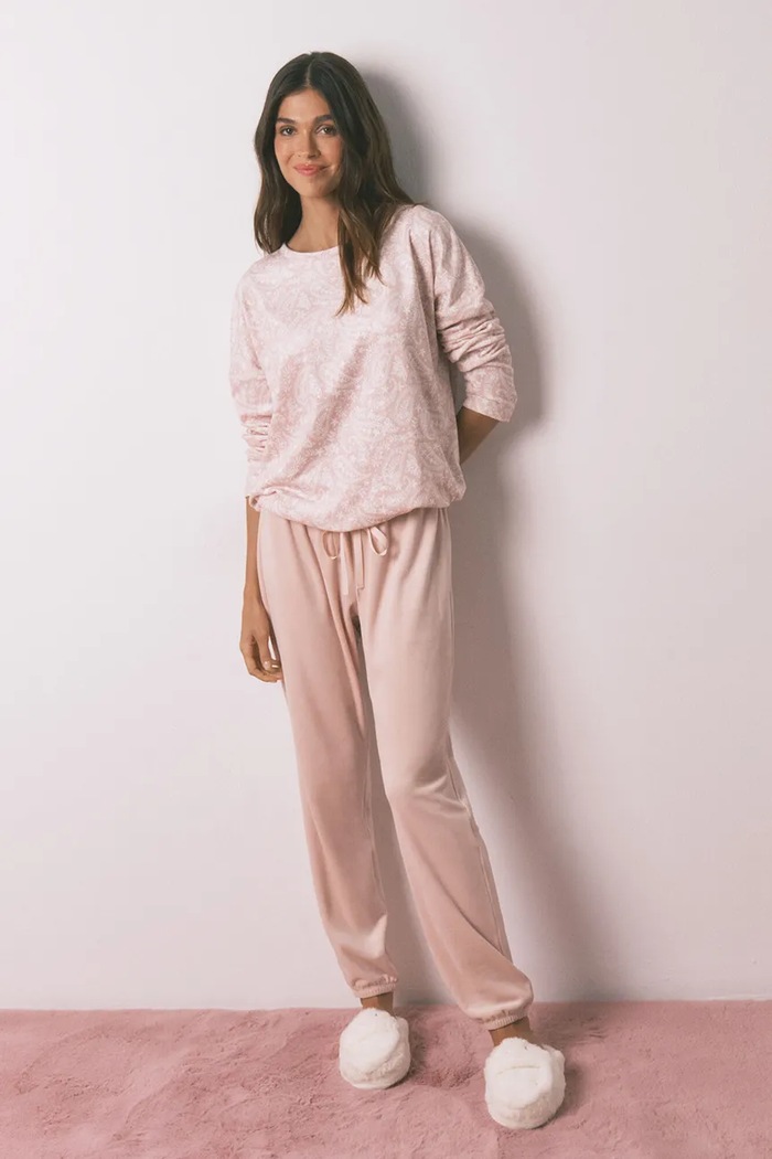 women'secret compleu pijama set roz 3792067