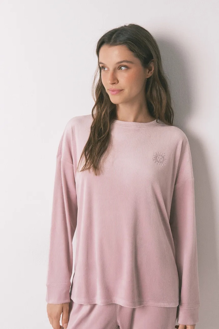 Odzież women'secret komplet piżamowy 3792072 różowy