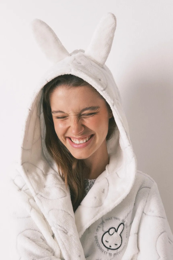 Ρούχα Ρόμπα women'secret 4412202 λευκό