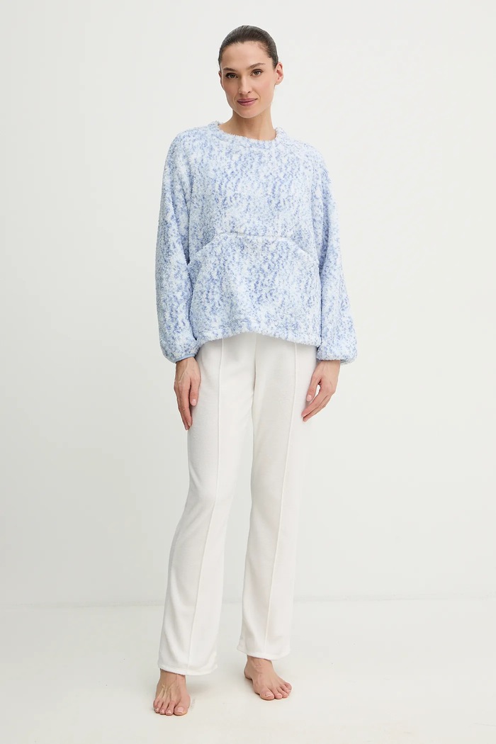 Pyžamo women'secret hladký modrá 4752537
