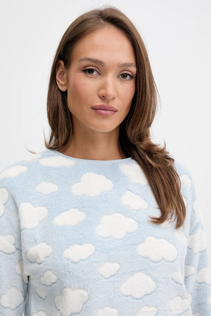 Ruházat women'secret pizsama együttes 4752553 kék