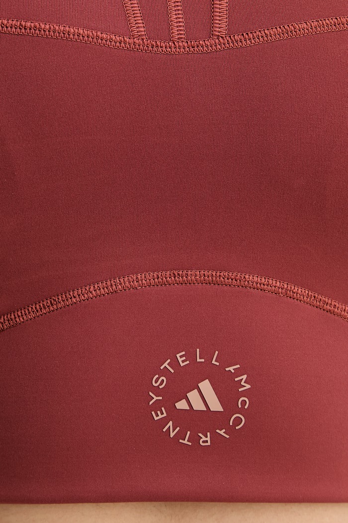 adidas by Stella McCartney sportovní podprsenka JY8136 hnědá