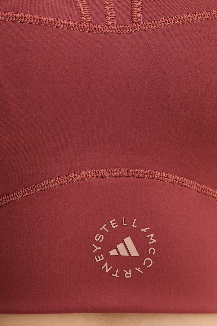 adidas by Stella McCartney sportovní podprsenka JY8136 hnědá