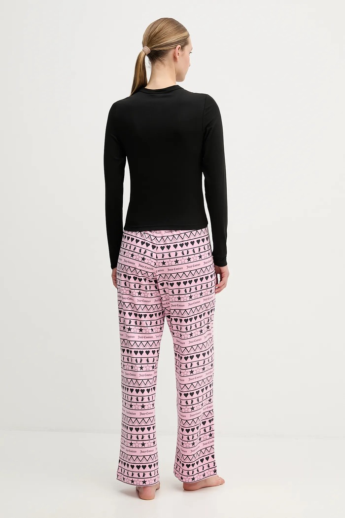 Pidžama Juicy Couture JCYPJ126851 crna SS26