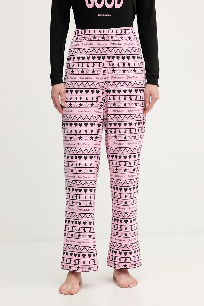 Pidžama Juicy Couture crna JCYPJ126851