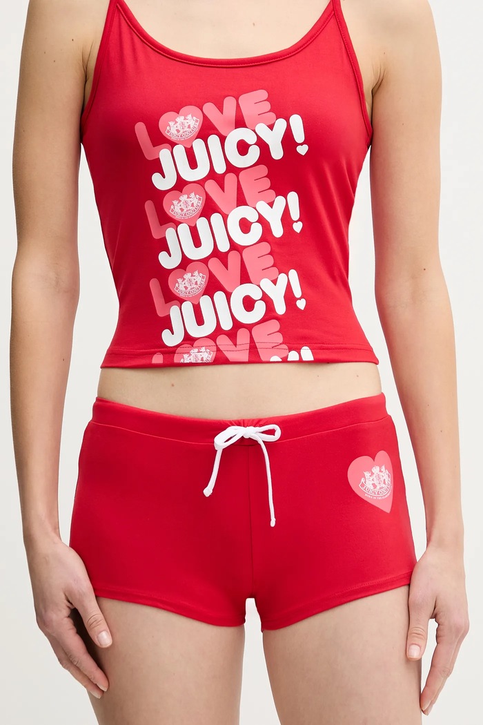 Pidžama Juicy Couture JCYPT126852 crvena