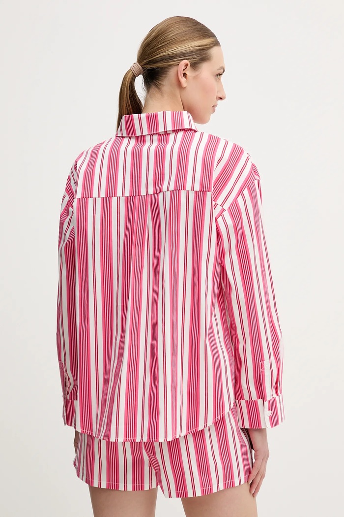 Odjeća Pamučna košulja za spavanje Juicy Couture JCYPT126853 roza