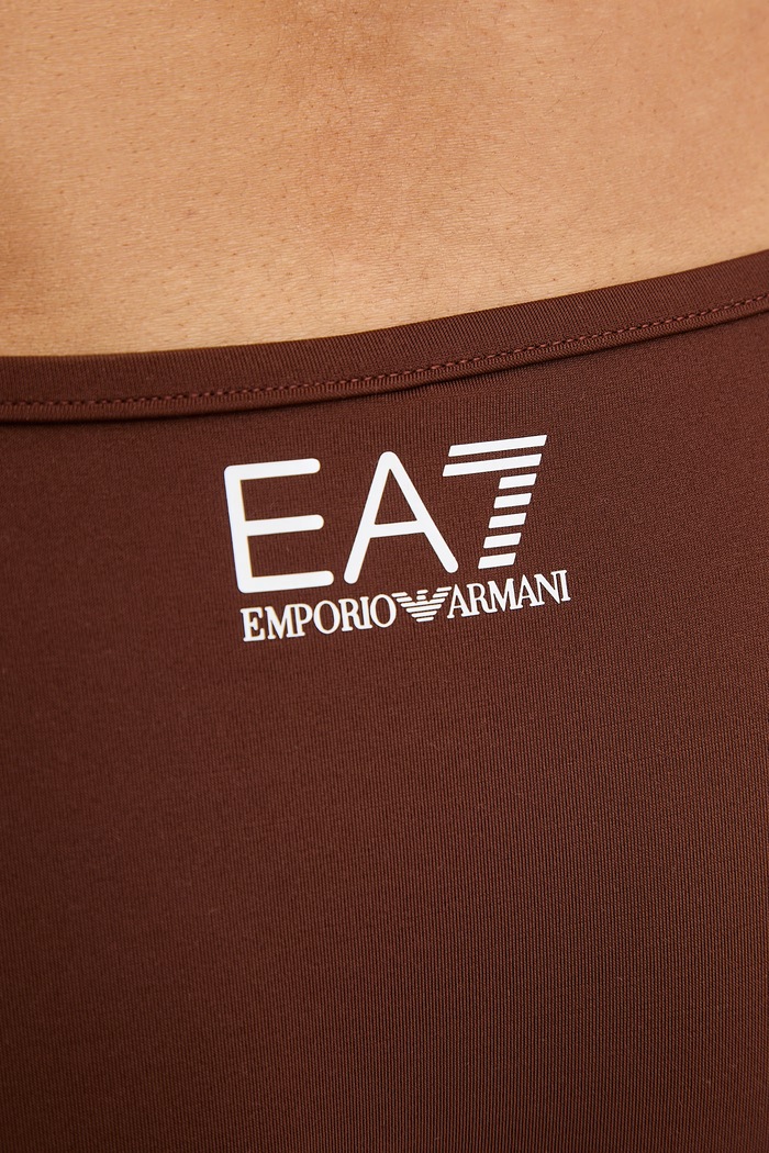 EA7 Emporio Armani dvojdielne plavky dámske AF20663.7W000318 hnedá