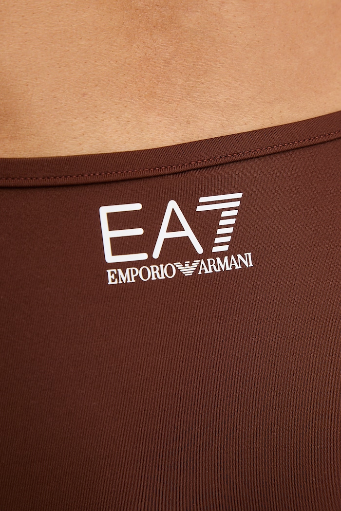 EA7 Emporio Armani costum de baie din două piese pentru femei AF20663.7W000318 maro