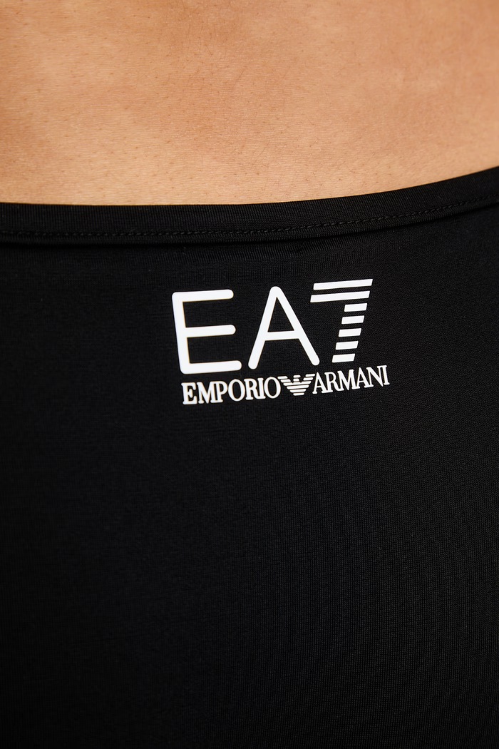 EA7 Emporio Armani dvojdielne plavky dámske čierna AF20663.7W000318