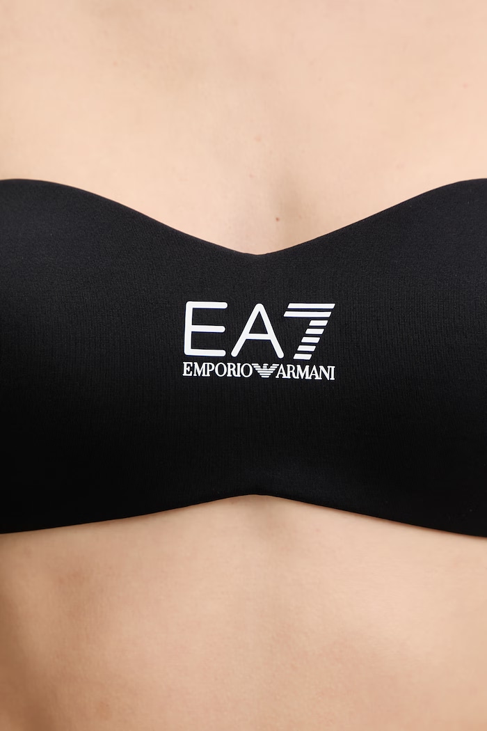 EA7 Emporio Armani dwuczęściowy strój kąpielowy AF20663.7W000319 czarny