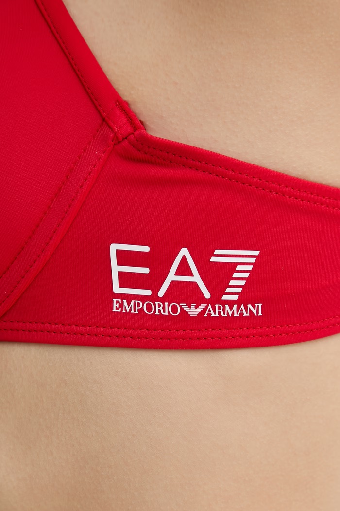 EA7 Emporio Armani strój kąpielowy dwuczęściowy damski AF20663.7W000320 czerwony