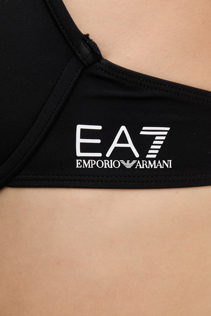 EA7 Emporio Armani strój kąpielowy dwuczęściowy damski AF20663.7W000320 czarny