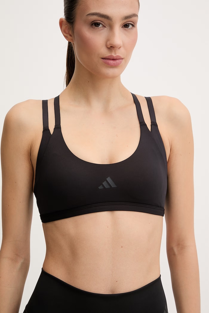 adidas Performance sutien sport Optime Workout negru JZ5100