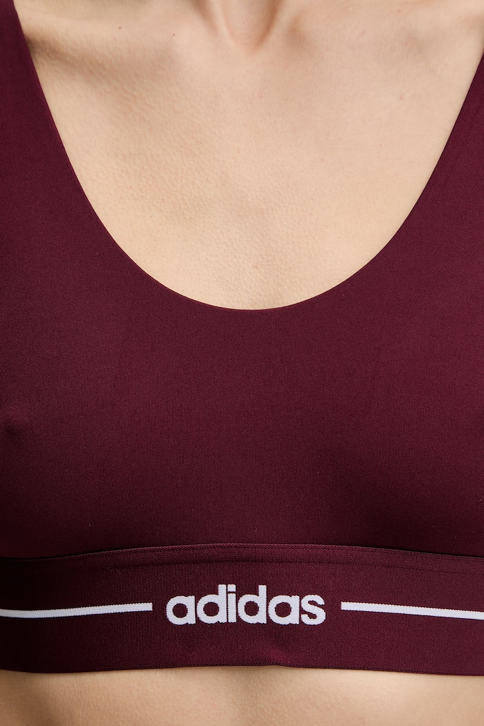 Športová podprsenka adidas Performance KC7668 burgundské