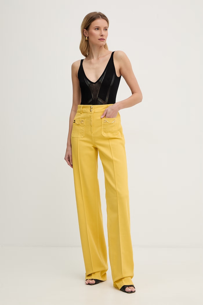 Elisabetta Franchi Γυναικεία με βισκόζη BK80W61E2 μαύρο SS26