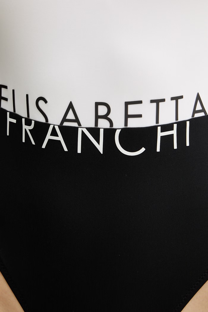Elisabetta Franchi цільний купальник жіночий чорний CS02M61E2