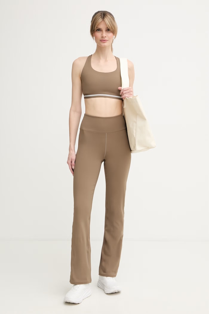 Calvin Klein Performance športová podprsenka LVGWS6K346 hnedá SS26