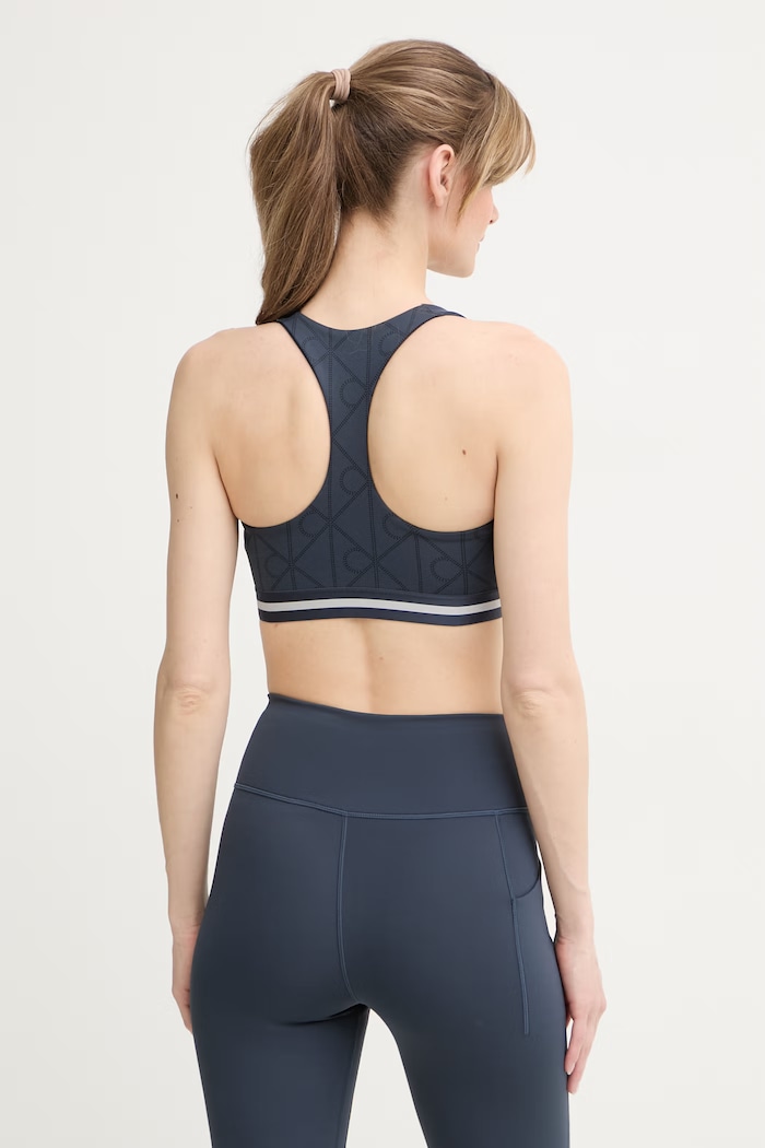 Oblečenie Calvin Klein Performance športová podprsenka LVGWS6K347 tmavomodrá