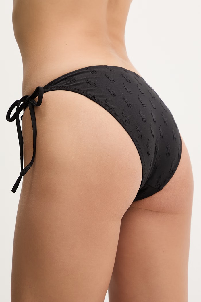 Abbigliamento Polo Ralph Lauren mutandine da spiaggia da donna 21685551 nero