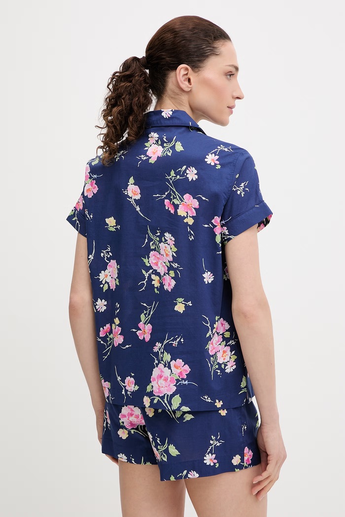 Oblečenie Pyžamo Lauren Ralph Lauren ILN12499 tmavomodrá