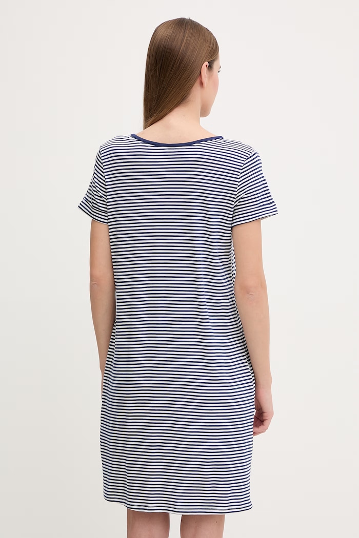 Nočná košeľa Lauren Ralph Lauren ILN22503 tmavomodrá SS26