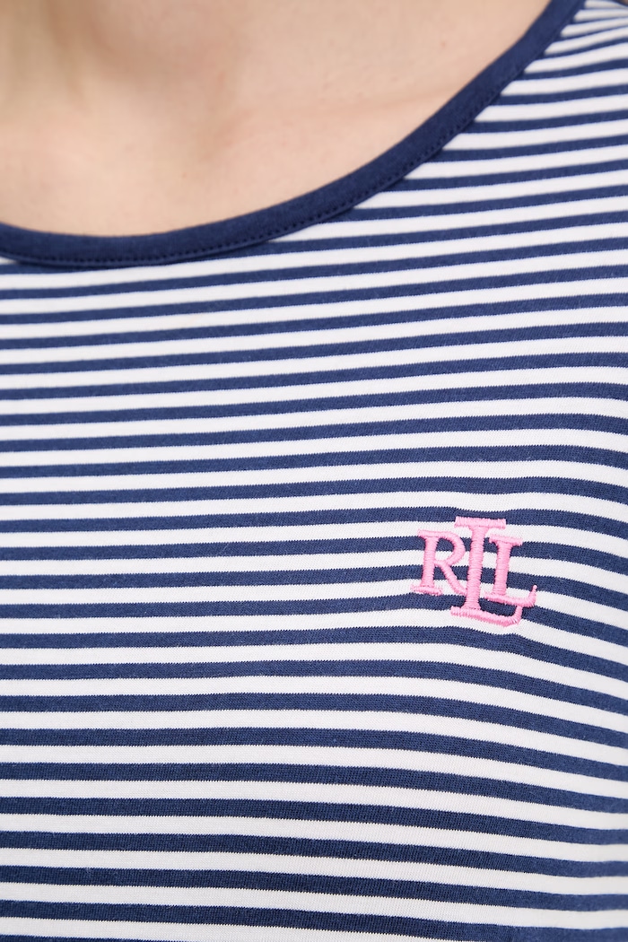 Nočná košeľa Lauren Ralph Lauren tmavomodrá ILN22503