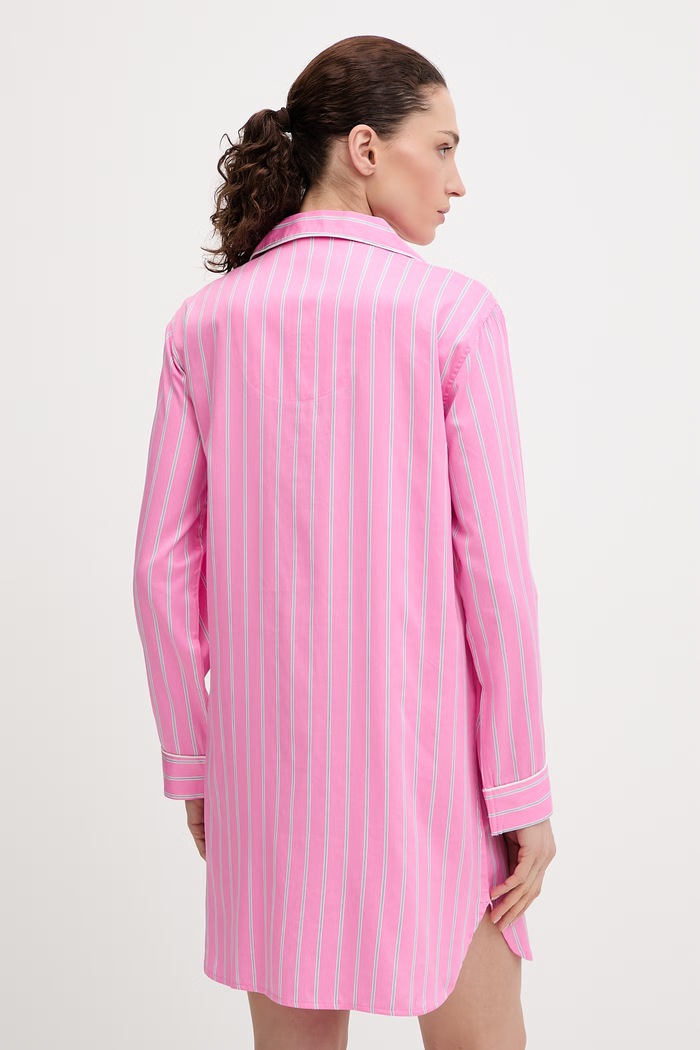 Nočná košeľa Lauren Ralph Lauren ILN32489 ružová SS26