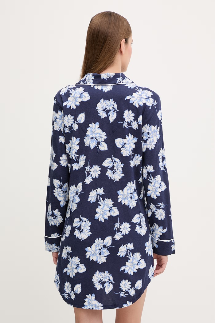 Lauren Ralph Lauren cămașă de noapte ILN32491 bleumarin SS26