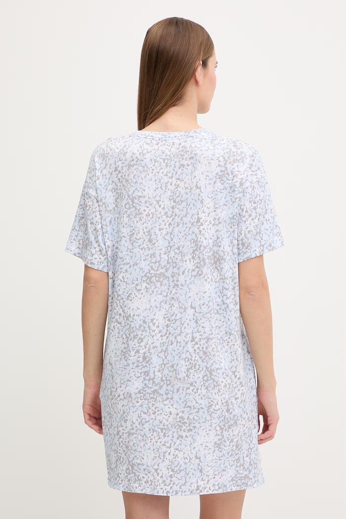 Nočná košeľa Dkny YI30093 modrá SS26