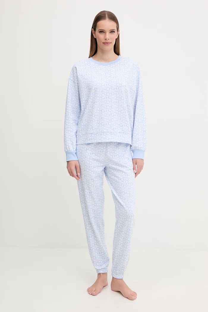 Dkny pijama set albastru YI80094