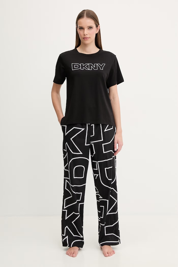 Pyžamo Dkny látka čierna YI80100
