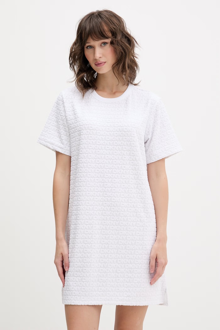 DKNY cămașă de pijama pentru femei alb YI30117