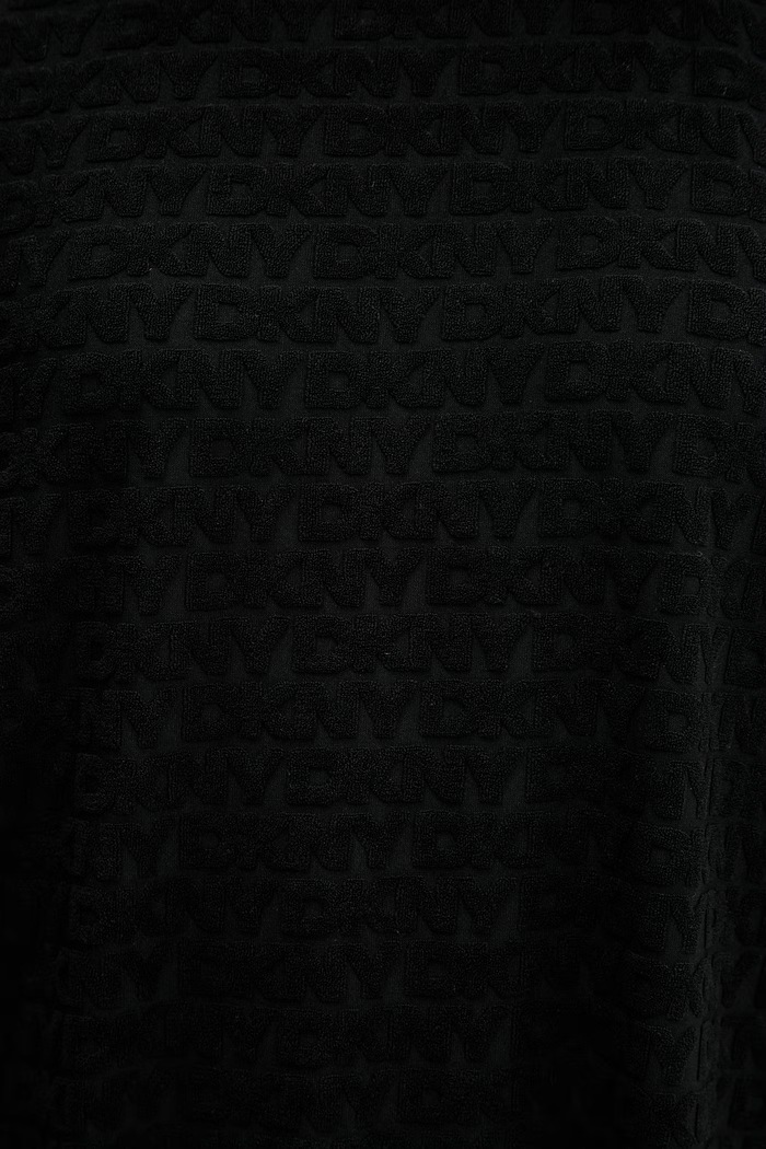 DKNY cămașă de pijama pentru femei YI30117 negru