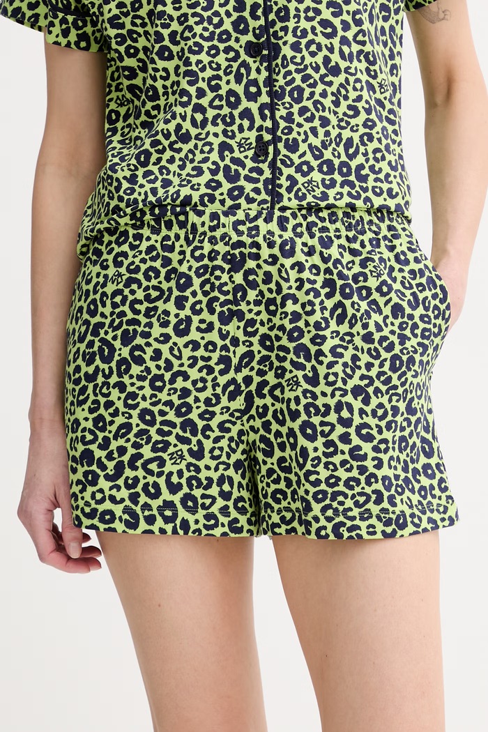 DKNY piżama dwuczęściowa damska z wiskozą YI50112 zielony SS26