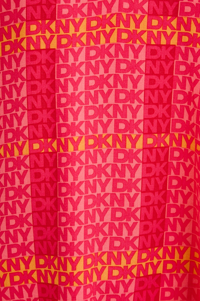 DKNY pijama din două piese pentru femei, din vâscoză YI70113 rosu