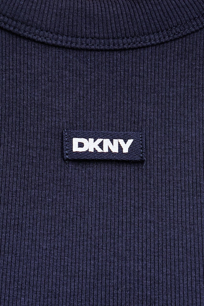 DKNY dvojdielne pyžamo dámske s viskózou YI90112 tmavomodrá