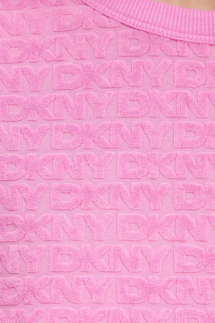 DKNY pijama din două piese pentru femei YI90117 roz