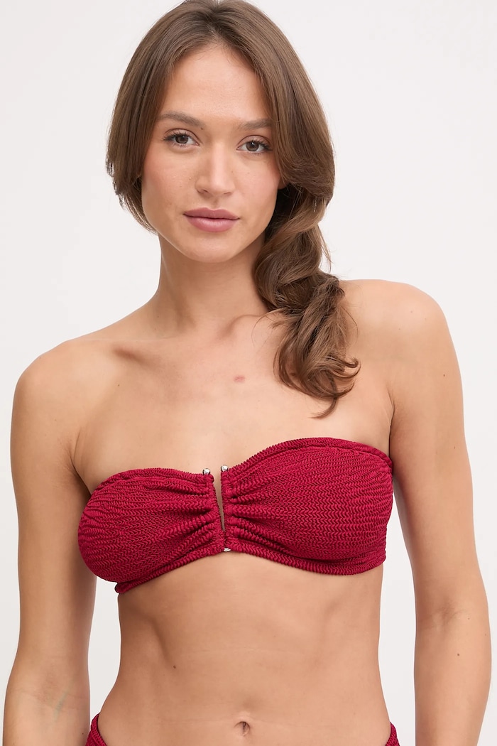 Dvojdielne plavky PARAMIDONNA CR26FTPB burgundské SS26