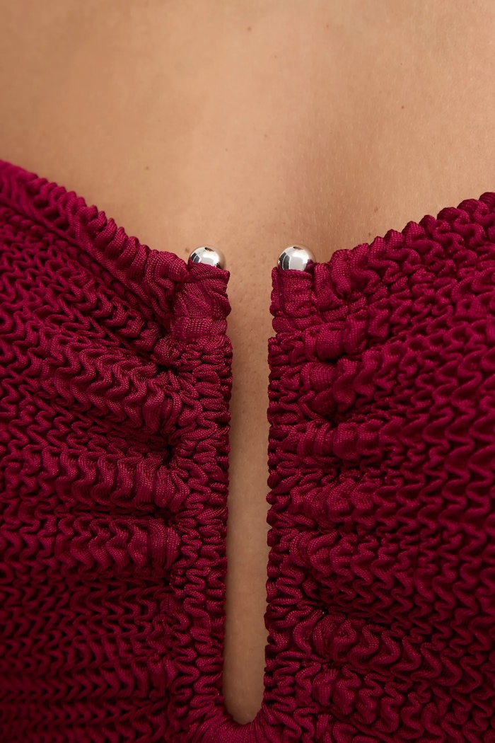 Îmbrăcăminte PARAMIDONNA costum de baie dintr-o bucată CR26FOPB burgundia